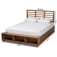 Milana 4-Drawer Queen Size Platform Storage Bed