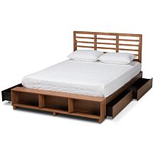 Milana 4-Drawer Queen Size Platform Storage Bed