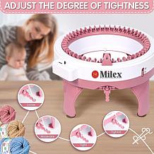 Milex 48-Needle Knitting Machine with Accessory Kit