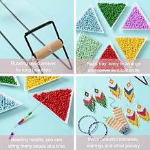 Milex Insta Beading Loom Kit with 16,000 Beads