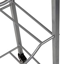 Mind Reader 4-Tier Rolling Water Jug Stand 16.5"L x 13.75"W x 41"H