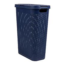 Mind Reader 40-Liter Slim Laundry Basket with Cutout Handles