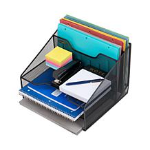 Mind Reader 5-Tier Mesh Desk Organizer Tray