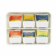 Mind Reader 6-Drawer Tea Bag Holder