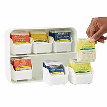 Mind Reader 6-Drawer Tea Bag Holder