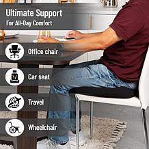 Mind Reader Air Cloud Booster Seat Cushion with Carry Handle