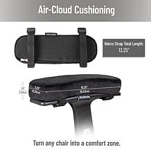 Mind Reader Air Cloud Memory Foam Armrest Pads