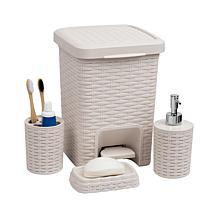 Hastings Home Pedestal Sink 2-Shelf Organizer, Silver - 20434293