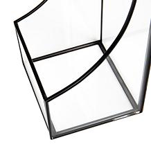 Mind Reader Decorative Bookends Books Magazines Metal Set of 2 Black