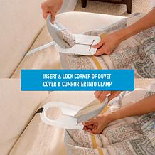 Mind Reader Duvaid Duvet Cover Removal Helper Clips, White