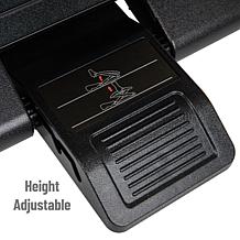 Mind Reader Footrest Height Adjustable Plastic