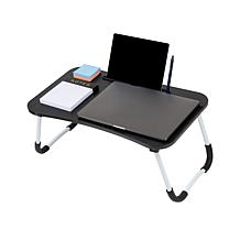 Mind Reader Freestanding Portable Foldable Lap Desk with Fold-Up Legs