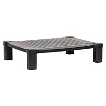 Mind Reader 'Guide ' Adjustable Plastic Monitor/Laptop Stand - Black