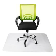Mind Reader Hard Surface Floor Protection Mat for Rolling Chairs