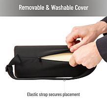 Mind Reader Lumbar Roll Pillow with Air Cloud Memory Foam