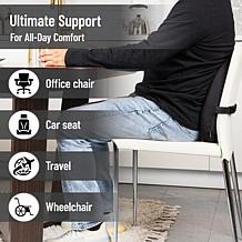 Mind Reader Lumbar Support Pillow with Air Cloud Technology