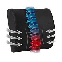 Mind Reader Lumbar Support Pillow with Air Cloud Technology Chair