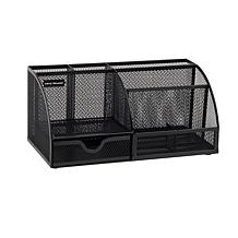 Mind Reader Mesh Office Supplies Desktop Organizer