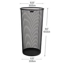 Mind Reader Metal Mesh Umbrella Holder Basket
