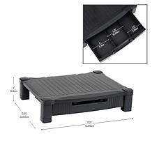 Mind Reader Monitor Stand Riser with Drawer Storage