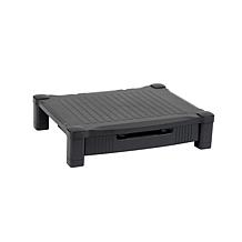 Mind Reader Monitor Stand Riser with Drawer Storage