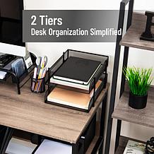 Mind Reader Network Collection 2Tier Paper Tray File & Document Holder
