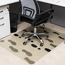 Mind Reader Office Chair Mat for Carpet Under Desk Polycarbonate