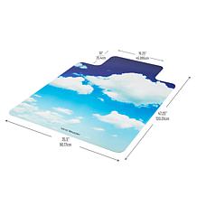 Mind Reader Office Chair Mat for Hardwood