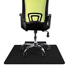Mind Reader Office Chair Mat for Hardwood Floors PVC Set of 2