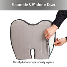 Mind Reader Portable Office Chair Cushion Ergonomic Orthopedic