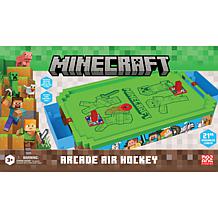Minecraft Arcade Air Hockey Premium Overworld Edition