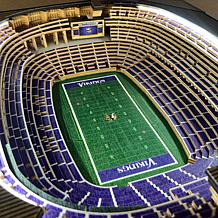 Minnesota Vikings 25-Layer Stadium Views Lighted End Table