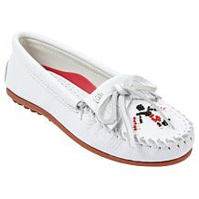 Minnetonka Thunderbird Hand-Beaded Leather Moccasin