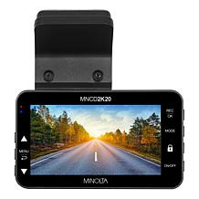 Minolta 3 LCD 2.5K Quad HD Dash Camera with 160 Degree Lens
