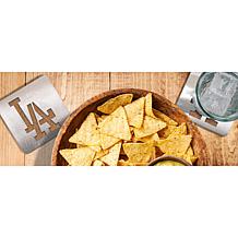 MLB Boasters 4-piece Coaster Set - Los Angeles Dodgers