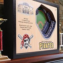 MLB Pittsburgh Pirates StadiumViews 3-D Wall Art - PNC Park
