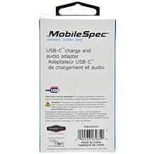 MobileSpec USB-C Charger and Audio Adapter