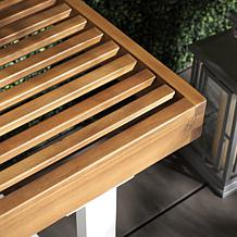 Monti 2-Seater Outdoor Bench 15" x 59.8" x 18.1"