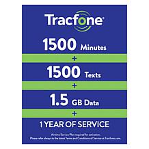 Moto G 128GB Tracfone w/1500 Talk/Text/Data 1 Year Plan w/Accessories