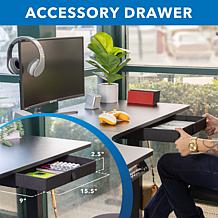 Mount-It! L-Shaped Electric Height Adjustable Sit-Stand Desk