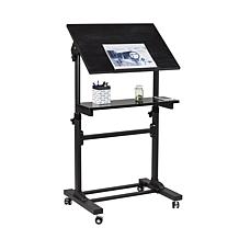 Mount-It! Mobile Lectern Stand Up Desk