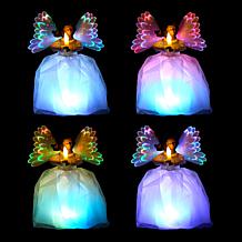 Mr. Christmas Animated Tulle Skirt Angel Tree Topper