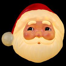 Mr. Christmas LED Blow Mold Santa Tree Topper