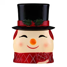 Mr. Christmas 12" Pearlized Shatterproof Santa & Snowman 2-Piece Set | HSN