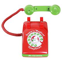 Mr. Christmas Magical Santa Phone with Included 60 Minute Talk Time