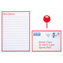 Mr. Christmas Santa's Enchanted Mailbox with Notepad and Pen