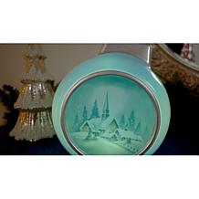 Mr. Christmas Set of 2 12" LED Blow Mold Ornaments