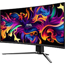 MSI MAG 341CQP OD-OLED 34" Class UW-QHD Curved Gaming OLED Monitor