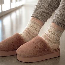 Muk Luks® Women's 4-Pack Holiday Boot Socks