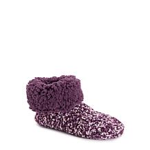 MUK LUKS® Women's Popcorn Cuff Bootie Slippers